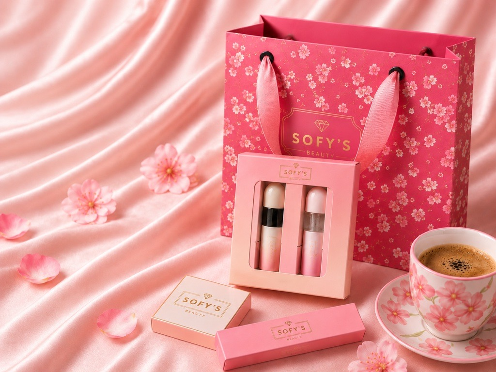 offer set1 The Pink Gift🌸هدية الجمال - الصورة 1