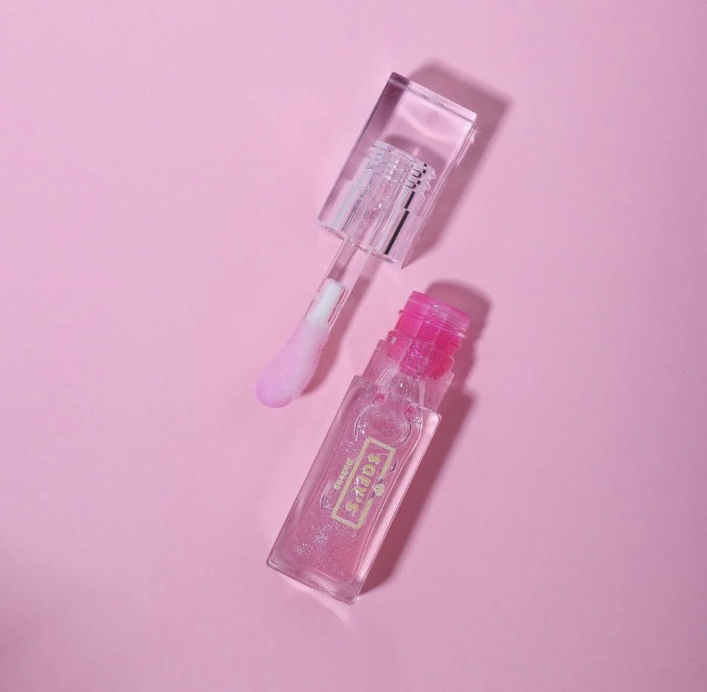 زيت الشفاة Pink Glow Lip Oil🩷زيت الشفاة اللامع - الصورة 1